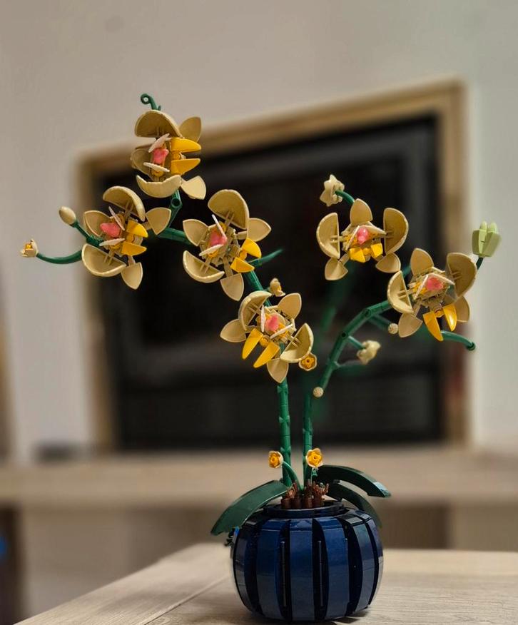 Puzzel orchideeën, Hobby en Vrije tijd, Denksport en Puzzels, Nieuw, Rubik's of 3D-puzzel, 500 t/m 1500 stukjes, Ophalen