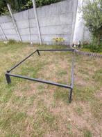 Bed auping, Huis en Inrichting, Slaapkamer | Bedden, Ophalen, Gebruikt, Zwart, Tweepersoons