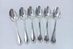 zilver bestek CHRISTOFLE Spatours 6 grote lepels 20 cm, Antiek en Kunst, Ophalen of Verzenden, Zilver