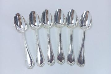 zilver bestek CHRISTOFLE Spatours 6 grote lepels 20 cm beschikbaar voor biedingen