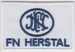 FN Herstal stoffen opstrijk patch embleem, Verzamelen, Verzenden, Nieuw