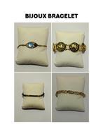 Sieraden: 3 vergulde armbanden, 1 fantasie - vintage 50 tot, Ophalen, Overige materialen, Armband