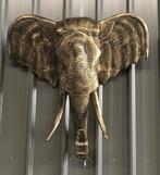 olifant hoofd 1M.  x  1M., Huis en Inrichting, Woonaccessoires | Wanddecoraties, Ophalen, Zo goed als nieuw