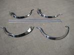 Chrome-inox spatbord verbreders, CLASSIC MINI COOPER, Ophalen, Voor, Nieuw, Spatbord