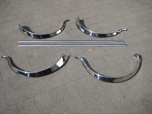 Chrome-inox spatbord verbreders, CLASSIC MINI COOPER, Auto-onderdelen, Carrosserie, Spatbord, Mini, MG, Rover, Universele onderdelen