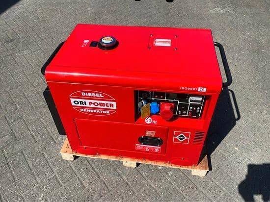 Stroomgroep/generator Diesel 12500w 15,4kva gratis bezorging, Doe-het-zelf en Bouw, Aggregaten, Nieuw, Dieselolie, 10 tot 30 kVA