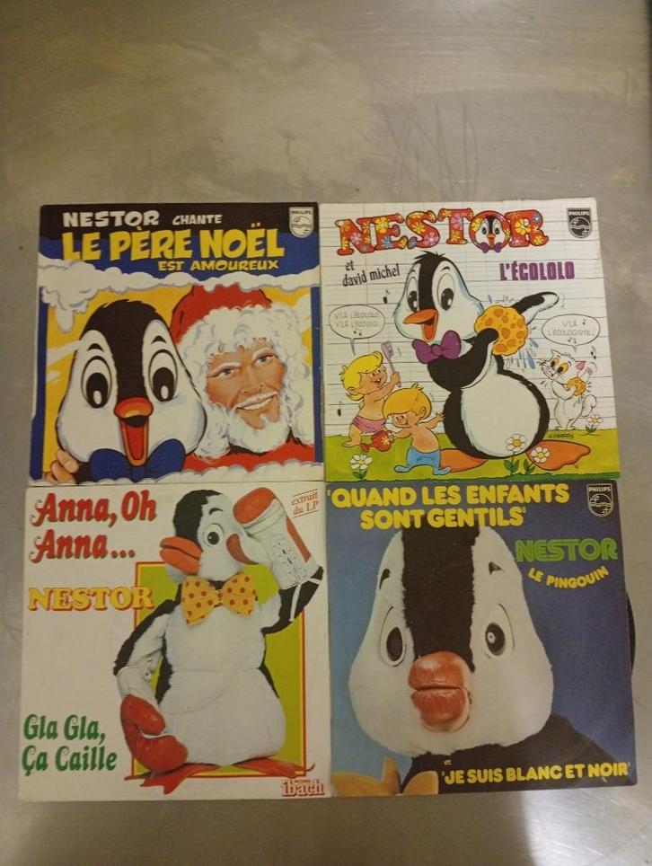 Nestor the Penguin vinylplatencollectie, een belangrijke, Cd's en Dvd's, Vinyl | Kinderen en Jeugd, Ophalen