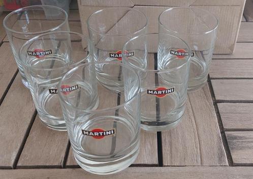 Set 6 Martini glazen, Verzamelen, Merken en Reclamevoorwerpen, Nieuw, Gebruiksvoorwerp, Ophalen
