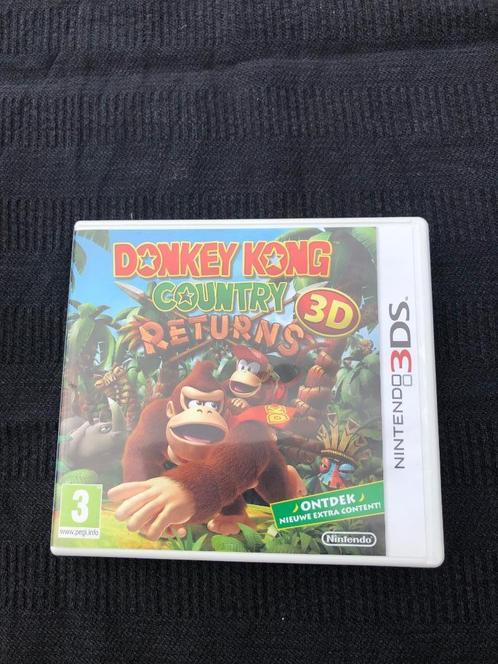 Nintendo 3DS Donkey Kong Country Returns 3D, Games en Spelcomputers, Games | Nintendo 2DS en 3DS, Zo goed als nieuw, Avontuur en Actie
