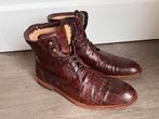 Floris van Bommel herenschoenen maat 9 / 43 als nieuw, Bottes, Enlèvement ou Envoi, Comme neuf, Brun