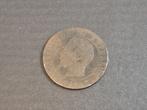 Munt Leopold III 1856 Barre dix centimes France A Paris, Postzegels en Munten, Ophalen of Verzenden, Losse munt