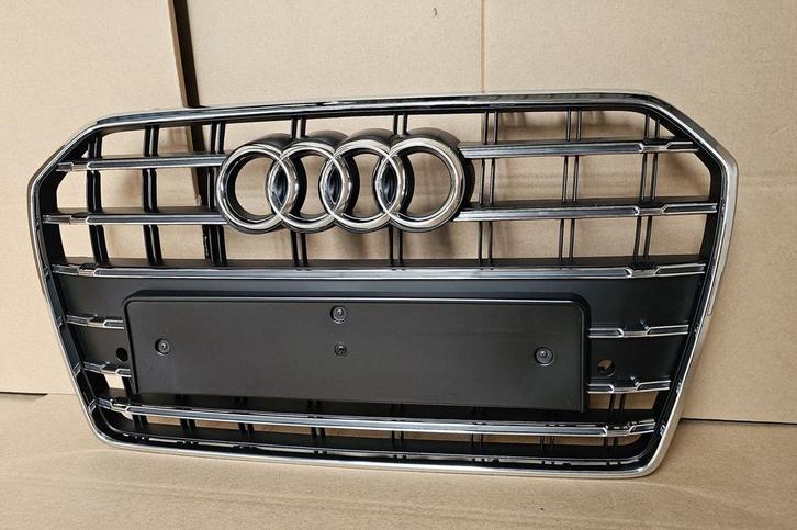AUDI A6 C7 4G FACELIFT GRILL GRILLE FL S-LINE bj. 2014-2018, Auto-onderdelen, Overige Auto-onderdelen, Nieuw, Herkomst onderdeel bekend