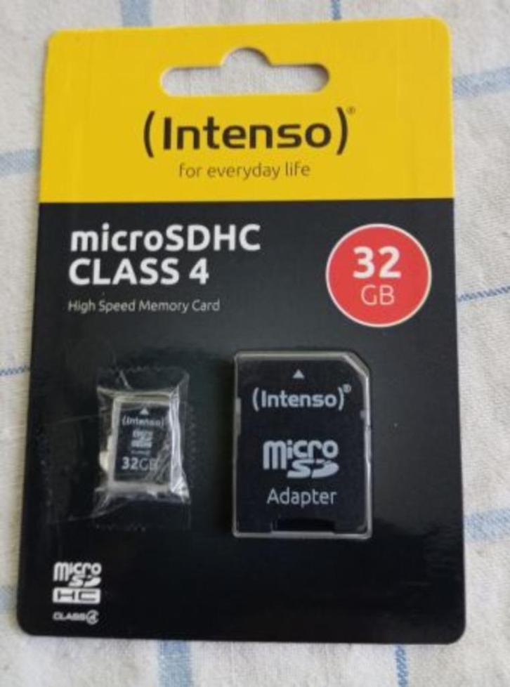 carte ds  32  gb, Audio, Tv en Foto, Foto | Geheugenkaarten, Nieuw, SD, 32 GB, Ophalen of Verzenden