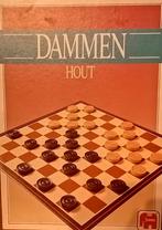 Houten damstukken in kartonnen doos met bord compleet JUMBO, 1 ou 2 joueurs, Enlèvement ou Envoi, Comme neuf, Jumbo
