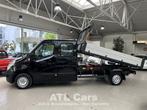 Renault Master 2.3 Diesel | 1ste Eig. | Kipper | Dubbele Cab, 7 places, 4 portes, Noir, Tissu