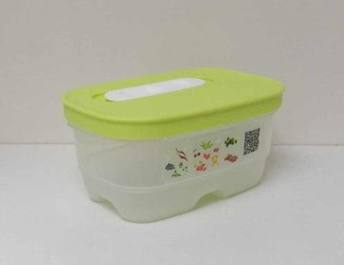 Tupperware « VentSmart » Groentebox - 375 ml, Huis en Inrichting, Keuken | Tupperware, Nieuw, Bus of Trommel, Groen, Wit, Ophalen of Verzenden