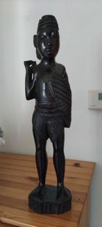 Statue congolaise en bois noir, Ophalen of Verzenden