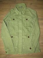 Groene jeansjas C&A maat 34, Groen, Gedragen, C&A, Maat 34 (XS) of kleiner