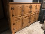 Eiken Buffetkast, 25 à 50 cm, 200 cm ou plus, Avec tablette(s), Enlèvement