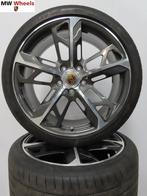 Porsche Taycan Cross Tourismo 21 inch velgen met zomerbanden, Gebruikt, -, 265 mm, -