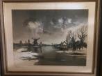 Etsen van Saverys.   Roger Hebbelinck, Antiek en Kunst, Ophalen