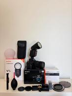 Sony A7III + Sigma 28-70mm + Godox V1S (17k kliks), Audio, Tv en Foto, Fotocamera's Digitaal, Ophalen, Sony