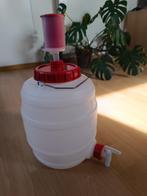 Gistingsvat 15L met waterslot & kraan, Ophalen