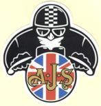 AJS Cafe Racer sticker #6