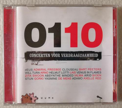 01/10 - Concerten Voor Verdraagzaamheid, zie beschrijving..., Cd's en Dvd's, Cd's | Overige Cd's, Zo goed als nieuw, Ophalen of Verzenden