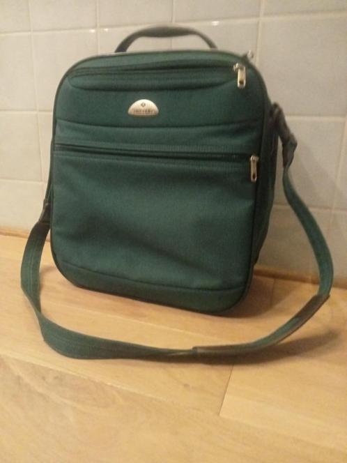 groene SAMSONITE tas met schouderriem, Handtassen en Accessoires, Tassen | Schoudertassen, Zo goed als nieuw, Overige merken, Groen