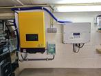 Omvormers  1x SMA  en 1x SolarEdge, Doe-het-zelf en Bouw, Zonnepanelen en Toebehoren, Ophalen, Gebruikt, Compleet systeem, 200 wattpiek of meer