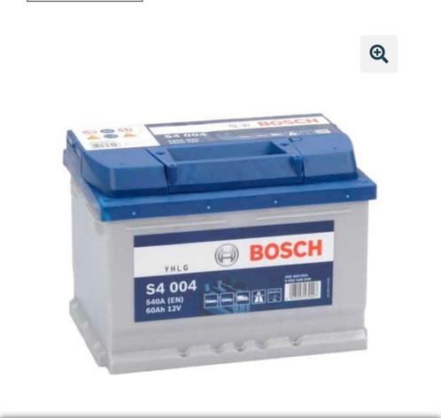 BATTERIE BOSCH S4 004 60 AH, 540 A, 12 V (0 092 S40 040), Informatique & Logiciels, Accumulateurs & Batteries, Neuf, Enlèvement ou Envoi