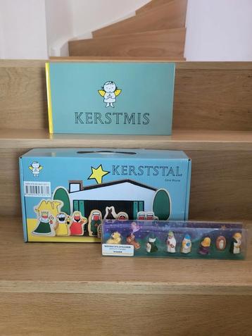 Kerststal Dick Bruna en boek met kerstverhaal beschikbaar voor biedingen