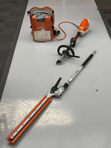 Stihl Gebruikte KMA130r met heggenschaar en AR3000 accu disponible aux enchères