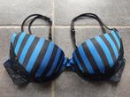 blauw-zwarte bh, Kleding | Dames, Ondergoed en Lingerie, Ophalen of Verzenden, Blauw, BH