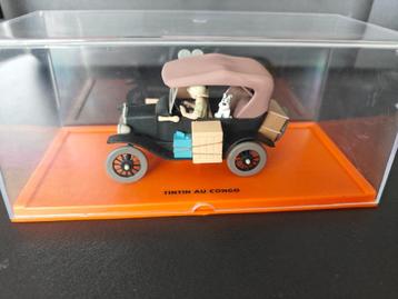 Tintin au Congo voiture 1:43 noir, Enlèvement, Neuf, Voiture