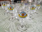 6 vintage glazen Grimbergen 25 cl, Ophalen of Verzenden, Nieuw, Bierglas