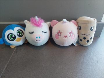 4 knuffelbeesten  beschikbaar voor biedingen