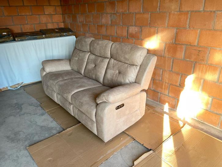 3 2 zit zetel - sofa NIEUW ! ! KOOPJE, Huis en Inrichting, Zetels | Complete zithoeken, Nieuw, Stof, Overige materialen, Ophalen