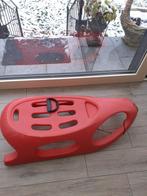 Te koop twee sleeën, een plastic en een houten, Kinderen en Baby's, Ophalen, Gebruikt, Hout