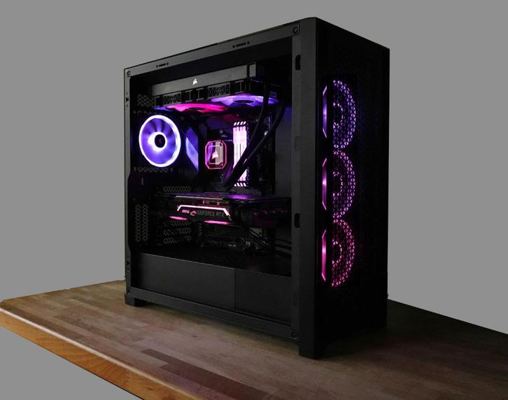 Krachtige gaming computer - 2080 Super - Ryzen 5800X, Computers en Software, Desktop Pc's, Zo goed als nieuw, 4 Ghz of meer, SSD