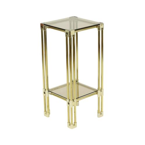 Italiaanse Bijzettafel Plantentafel Hollywood Regency 1970s, Antiek en Kunst, Antiek | Meubels | Tafels, Ophalen of Verzenden