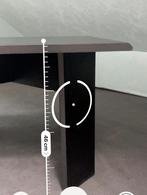zwarte tafel, Huis en Inrichting, Tafels | Salontafels, 50 tot 100 cm, Minder dan 50 cm, Teakhout, Gebruikt