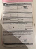 Papier homologué, Enlèvement ou Envoi