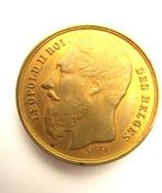 Leopold II Concours de 1888, Parc cinquantenaire, Autres, Enlèvement ou Envoi, Ruban, Médaille ou Ailes