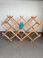 Speciaal houten wijnrek!, Hobby en Vrije tijd, Spinnewielen en Spinnen, Ophalen of Verzenden, Zo goed als nieuw