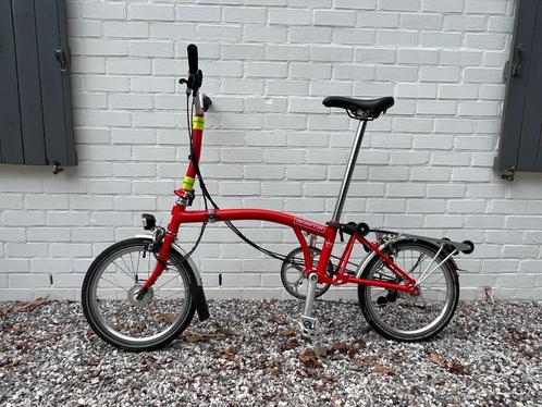 Brompton M6R, Fietsen en Brommers, Fietsen | Vouwfietsen, Zo goed als nieuw, Brompton, Totaal opvouwbaar, Versnellingen, Ophalen