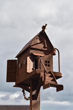 Vogelvoederhuisje, dik metaal, duurzaam, Tuin en Terras, Vogelhuisjes en Vogelbaden, Ophalen of Verzenden, Nieuw