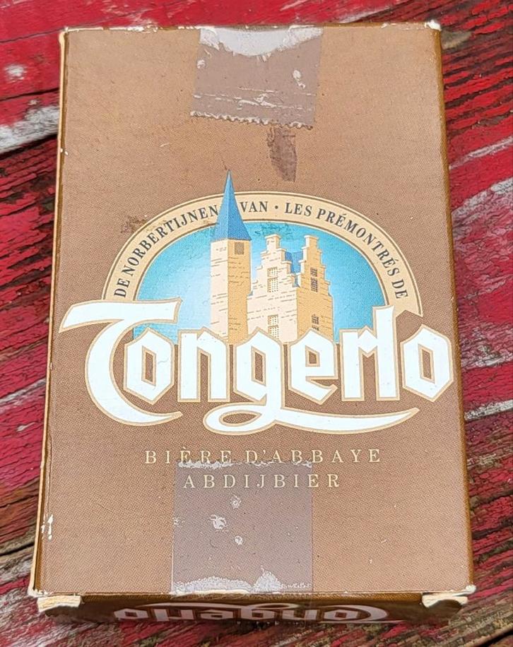 Tongerlo speelkaarten, Verzamelen, Biermerken, Zo goed als nieuw, Ophalen of Verzenden