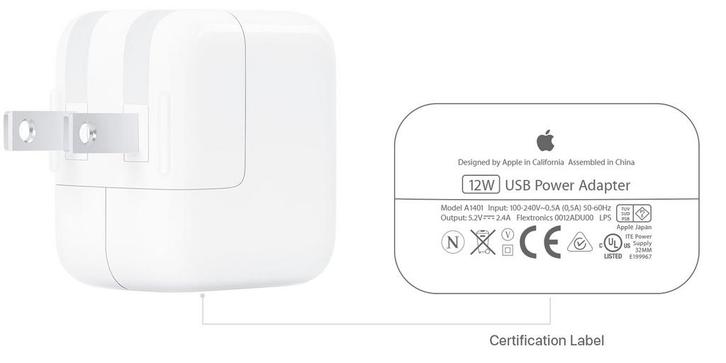 Originele Apple reisadapter 12W USA ~ Nieuw, nog ingepakt, Audio, Tv en Foto, Opladers, Nieuw, Ophalen of Verzenden